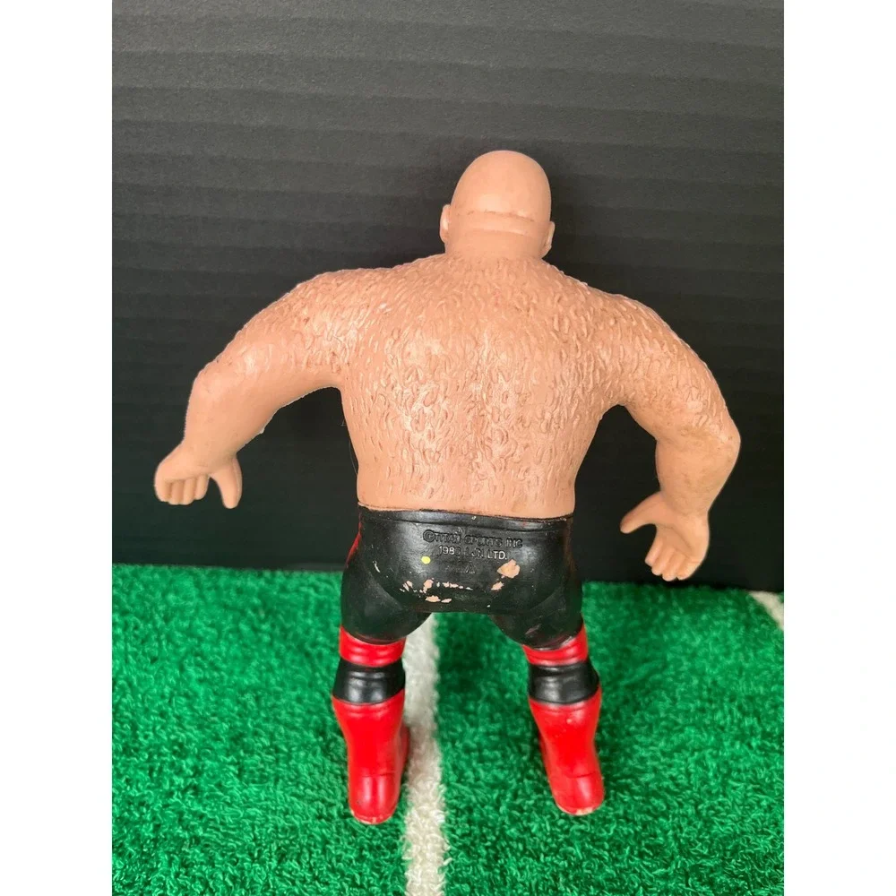 Vintage 1985 LJN WWF George The Animal Steele Wrestling Action Figure Rubber 8in
